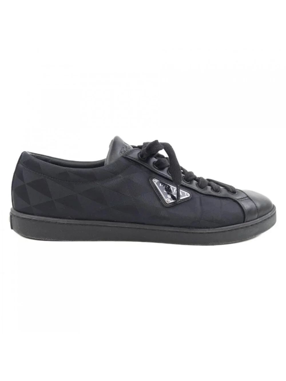 Prada Sneakers Black 8 - Picture 1 of 6